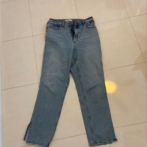 Abercrombie 90s Straight High Rise curve love jeans